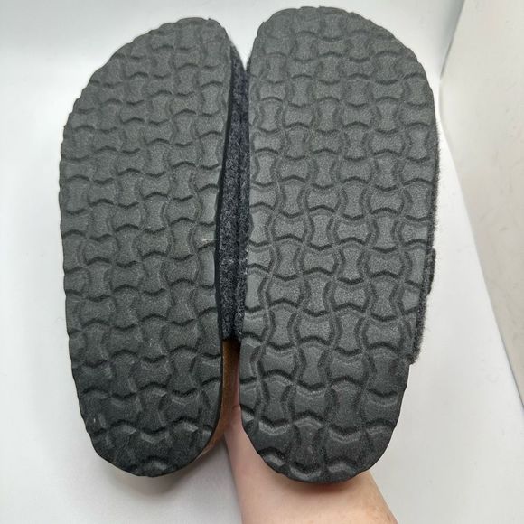 CUSHIONAIRE Womens Clog 6 GRAY WOOL - Picture 5 of 7